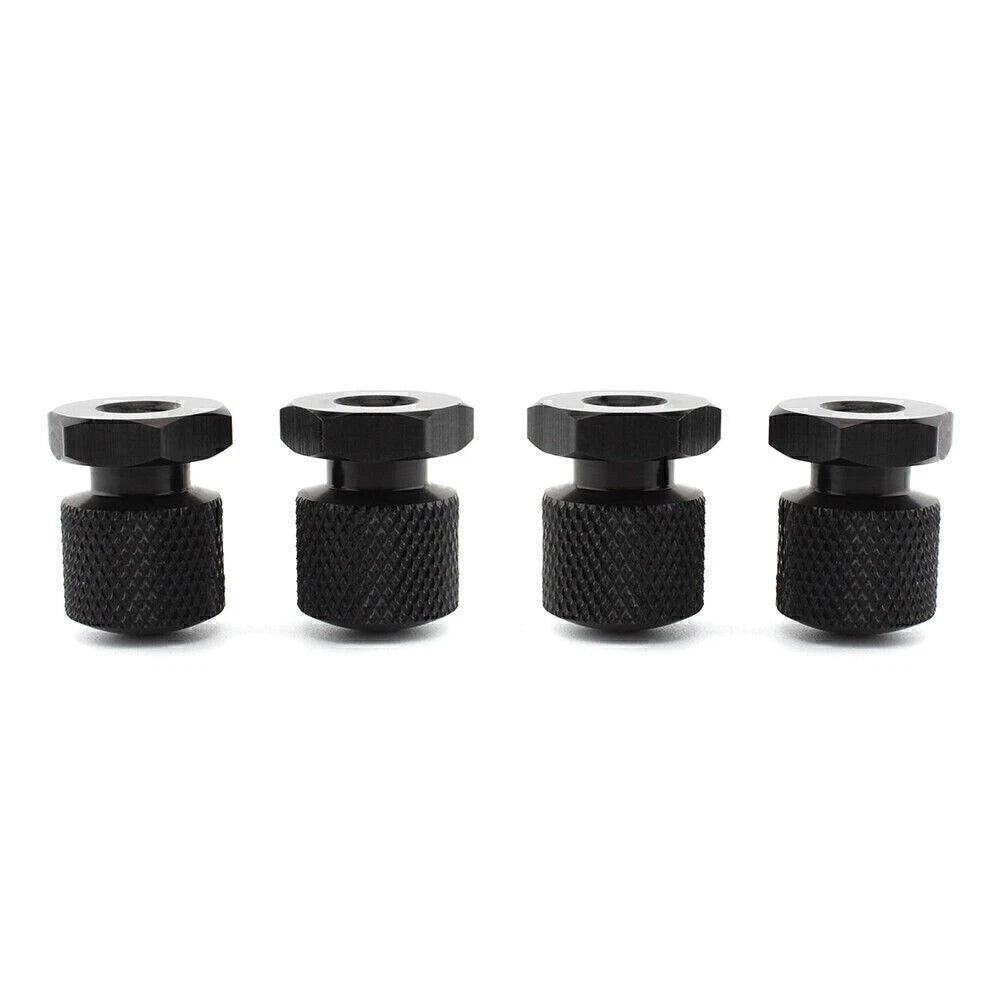 Harley Davidson Touring Black Solo Seat Mounting Nuts 1/4"-20 Thread