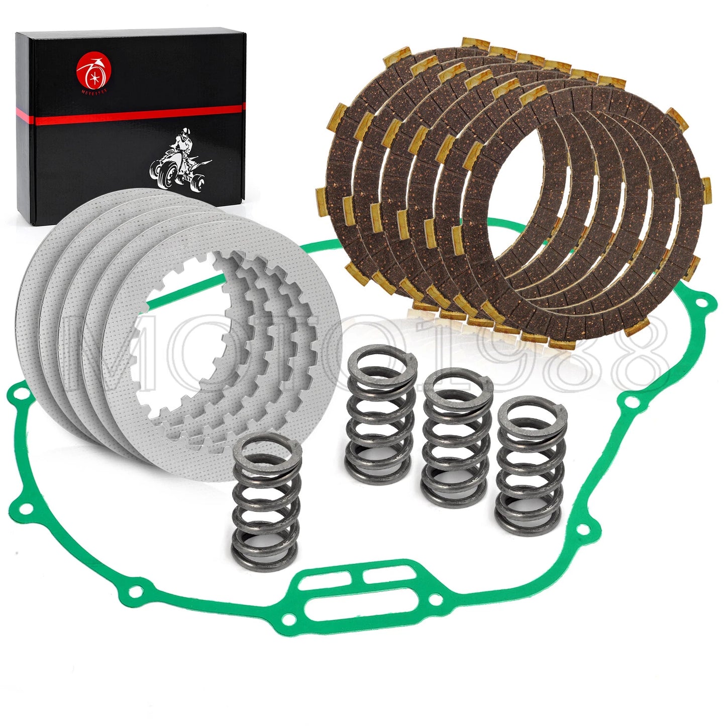 Clutch Friction Plates & Gasket Kit for Honda Sportrax 300 TRX300 EX