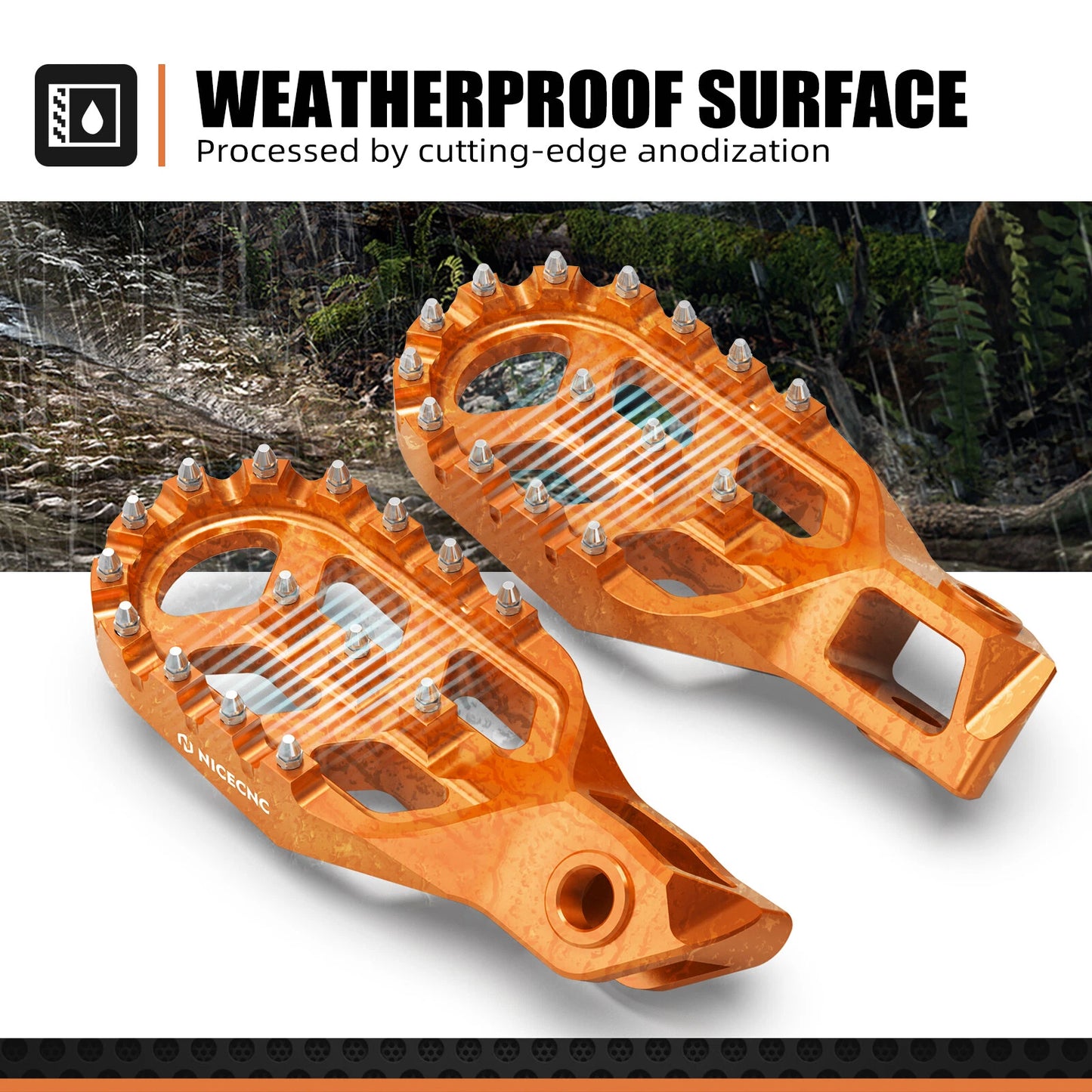 CNC Forged Footpeg for KTM 125-500 XC F SX F EXC F XCW (2024)