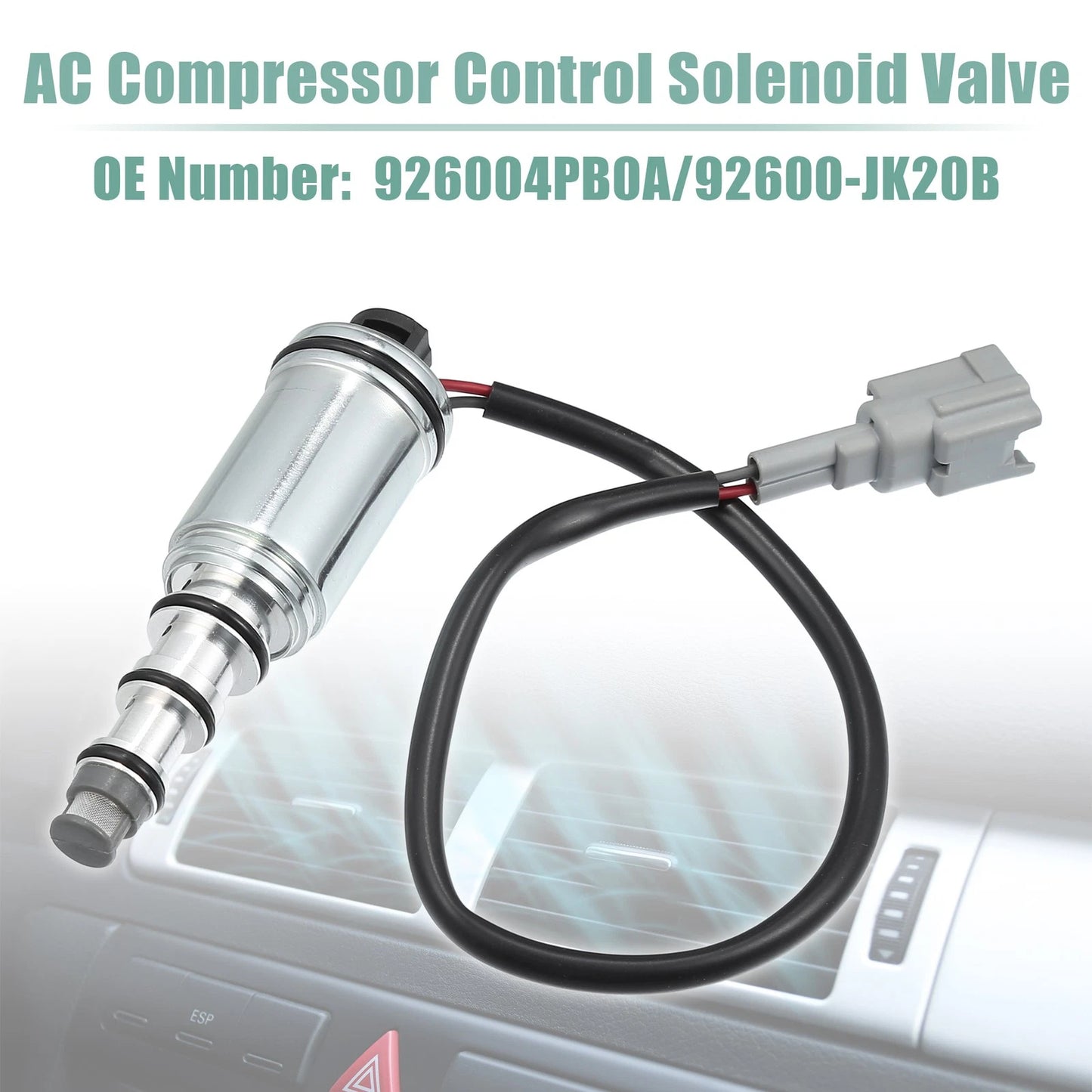 AC Compressor Control Solenoid Valve for Infiniti G37 Base (2008-2008)