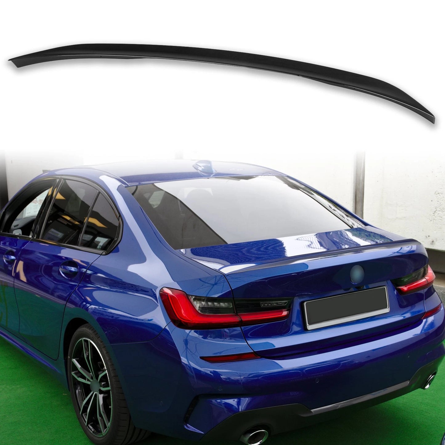 ABS Boot Spoiler for BMW 3 Series G20 (2019-2023) Black Sapphire