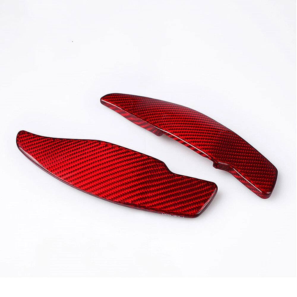 2 x Carbon Fiber Shift Paddle Extensions for BMW 5 Series