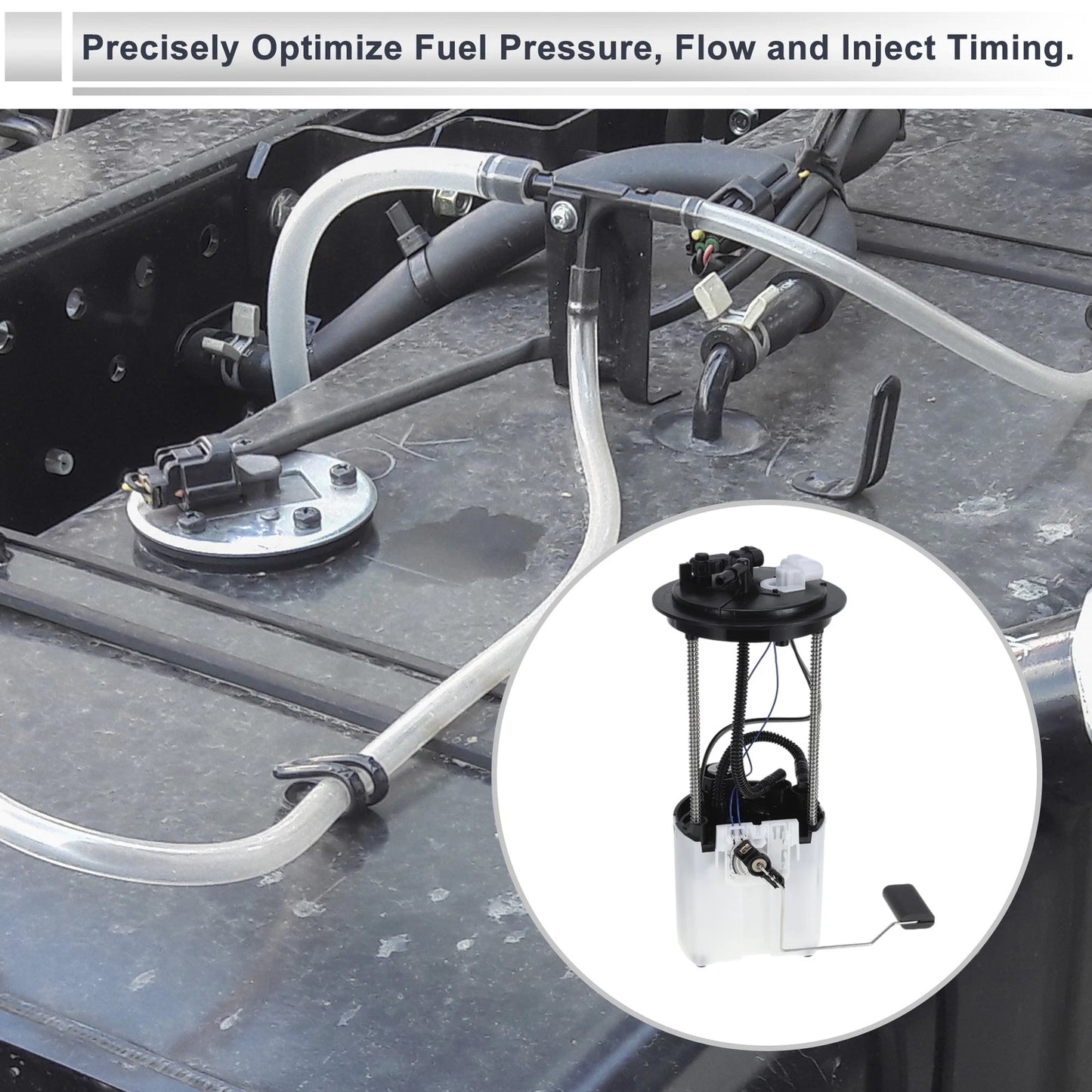 Fuel Pump Assembly for Buick Lucerne and Cadillac DTS (2008–2008)