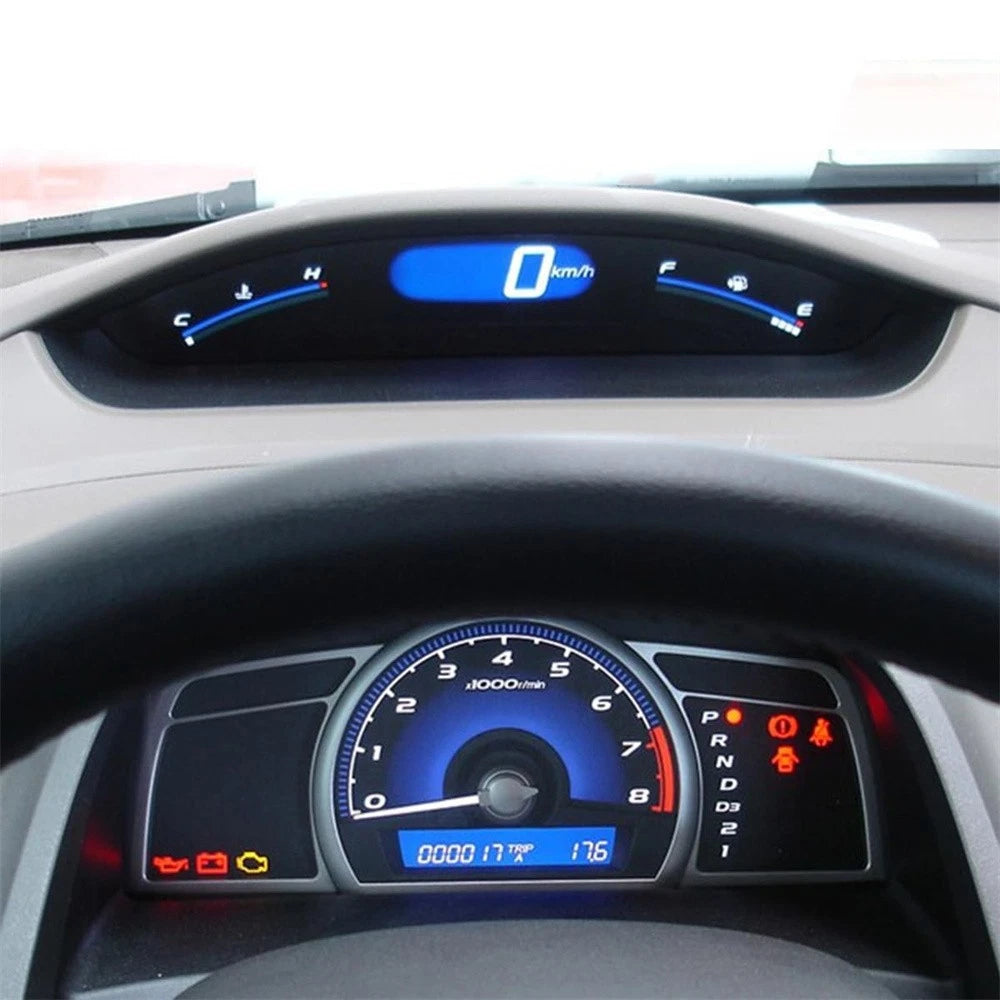 Speedometer Upper Dash Display Gauge for Honda Civic (2006-2011)