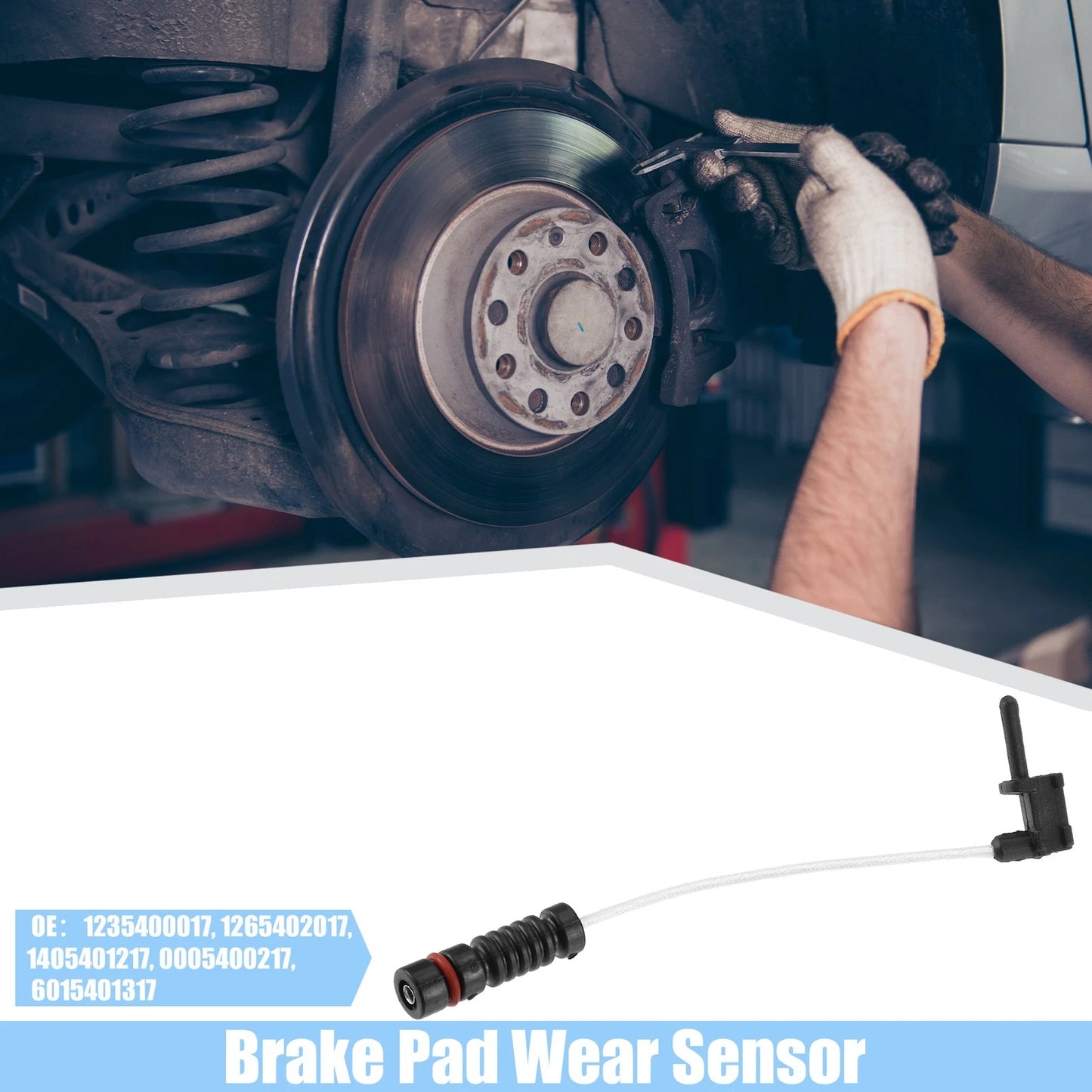 4pcs Brake Pad Sensors for Mercedes-Benz