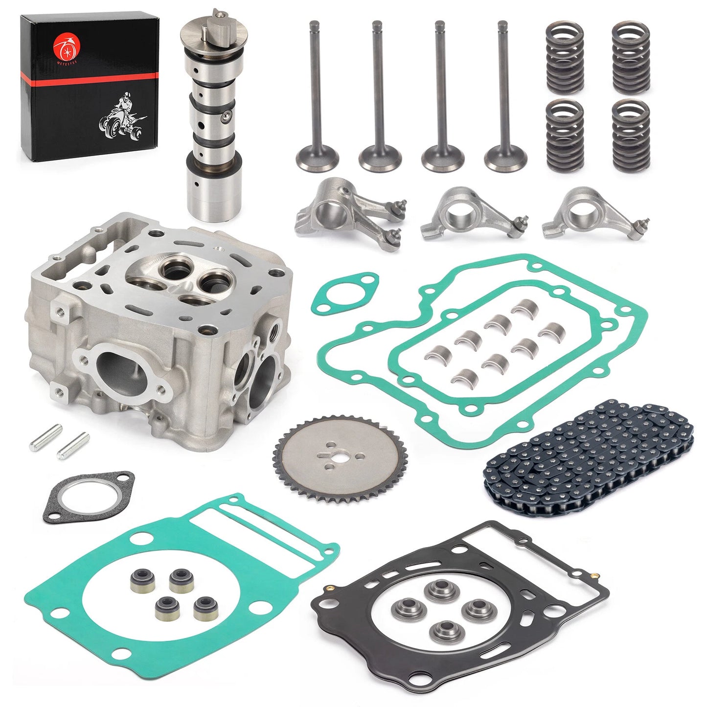 Head Gasket Rocker Arm Camshaft Valve Polaris Ranger Magnum 425/500(2001–2006)