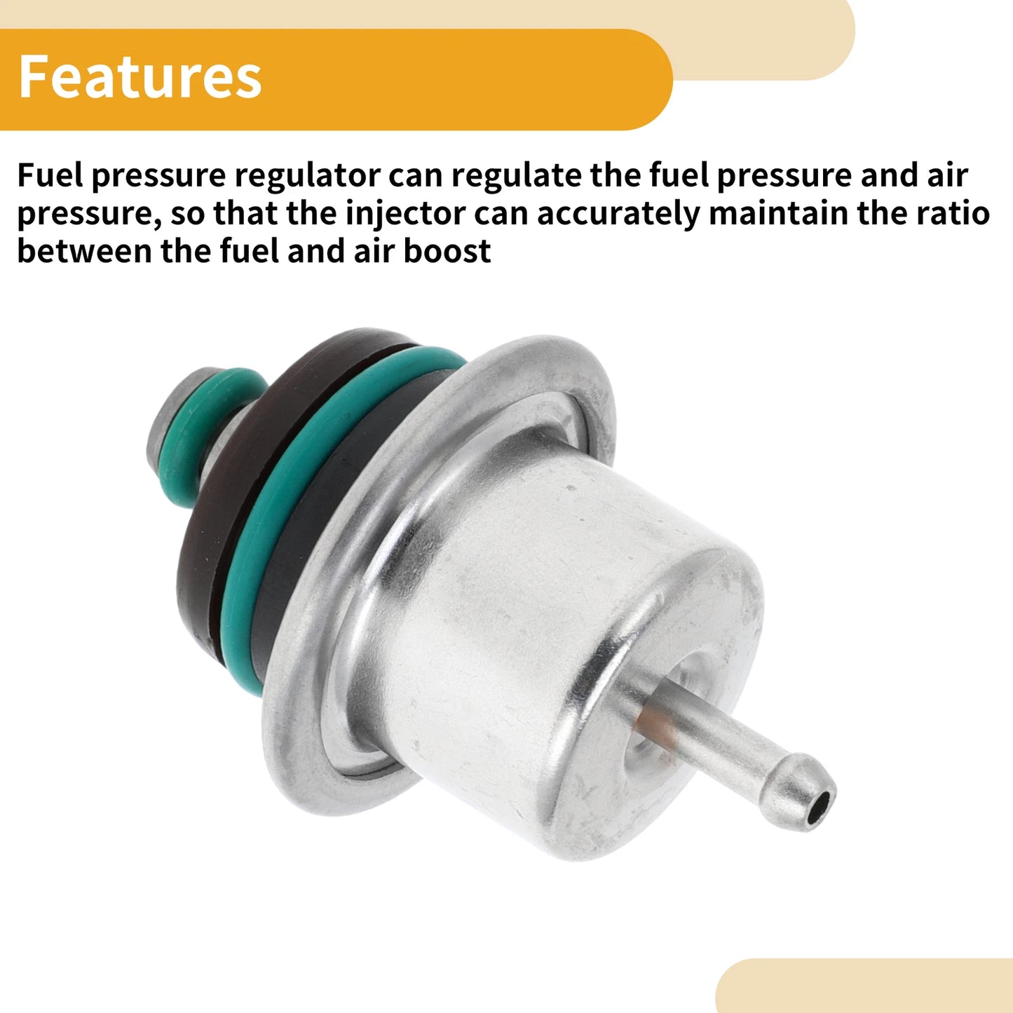 Fuel Pressure Regulator for Ford F250 F350 F450 (2000-2004) 1 x Piece