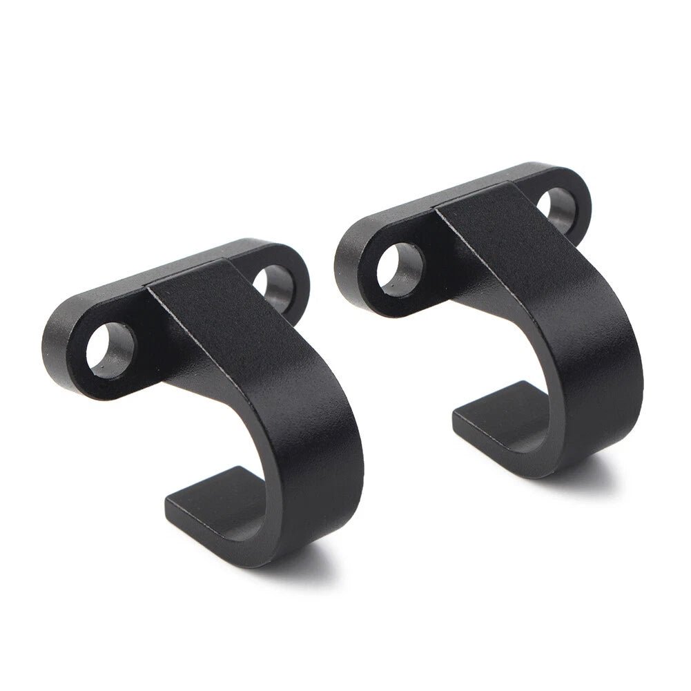 2 x Rear Brake Hose Clamp Guides Black for Yamaha YZ125 YZ250 YZ250F YZ450F YZ85
