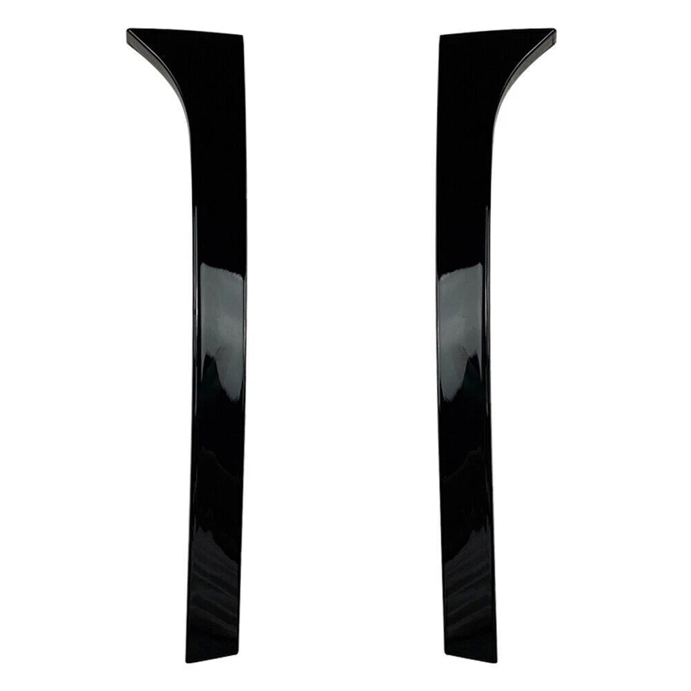 Rear Black Window Spoiler Trim Covers for Skoda Superb (2008-2015)