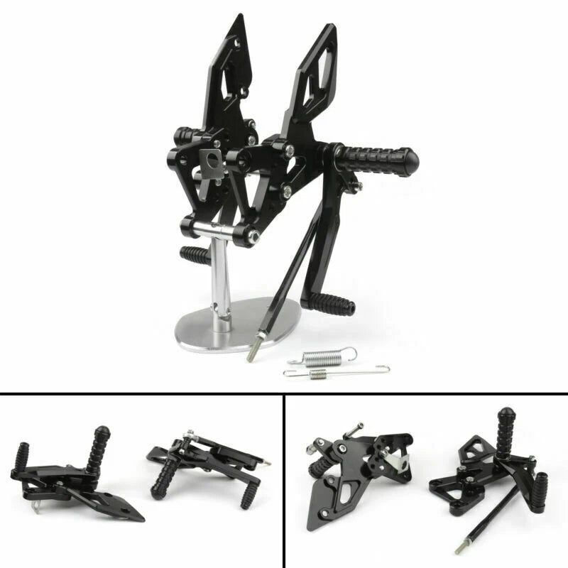 CNC Footrest System Footpegs Rear Set for 2014-2020 Yamaha YZF R25 R3 (2014-2020)