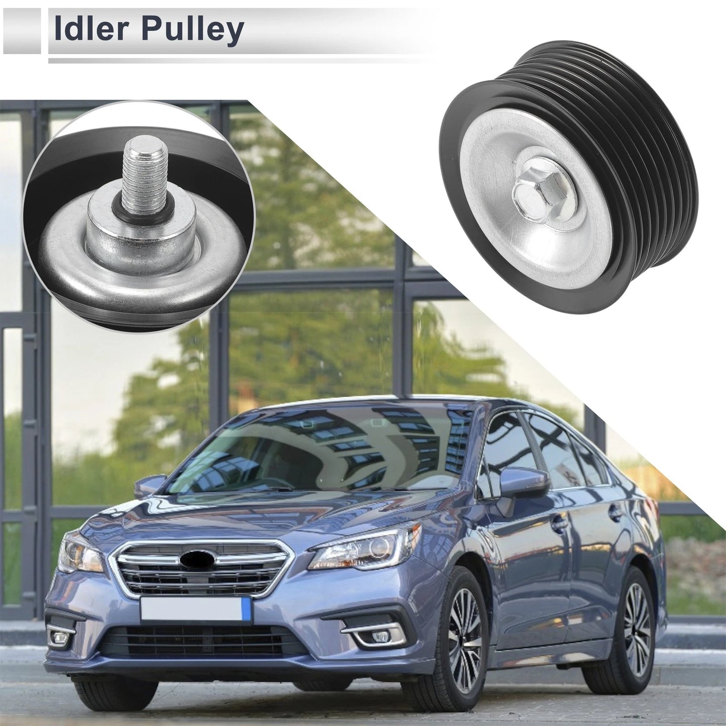 Drive Belt Idler Pulley for Nissan Titan (2003-2010) 1 Pc