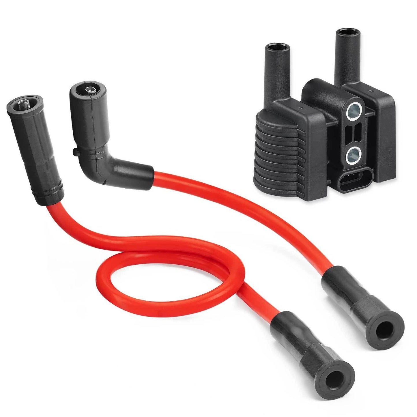 Ignition Coil & Spark Plug Wire for SuperLow XL1200T/XL883L 2014-2020