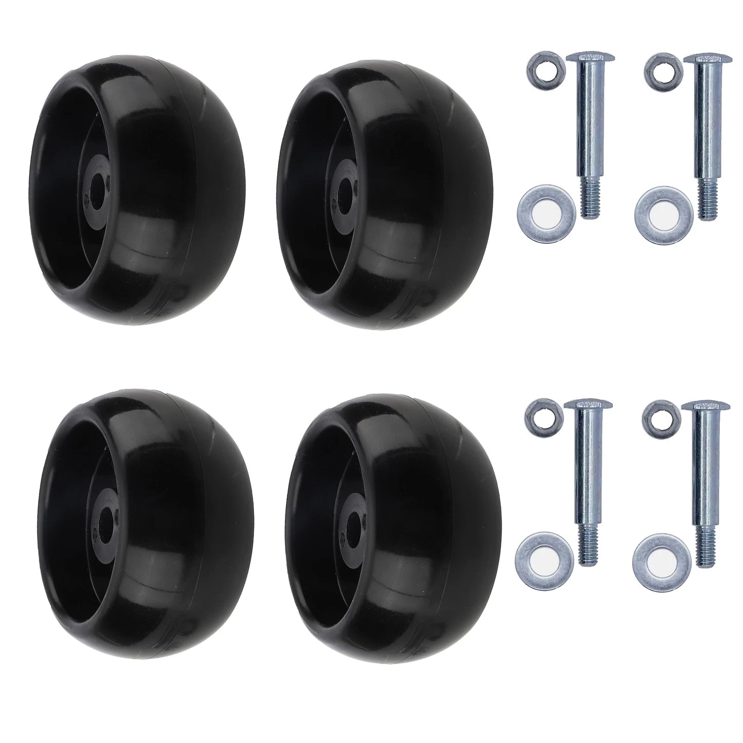 4 Pcs Deck Wheel for Snapper Pro Ferris 1500 Simplicity
