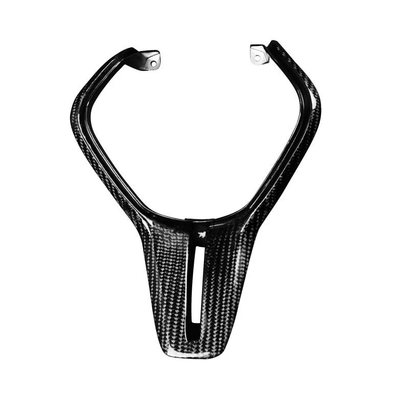 Real Carbon Fiber Steering Wheel Parts Cover fit for Infiniti Q50 Q60 2018-2020