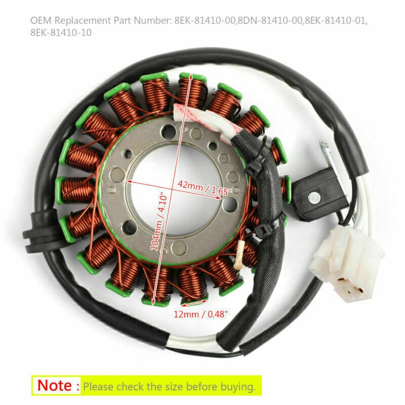 Generator Stator for Yamaha SRX 700, Venture 700, SX Viper 700 (2000-2006)