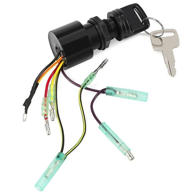 Ignition Key Switch for Mercury Outboard Boat Motor Control Box