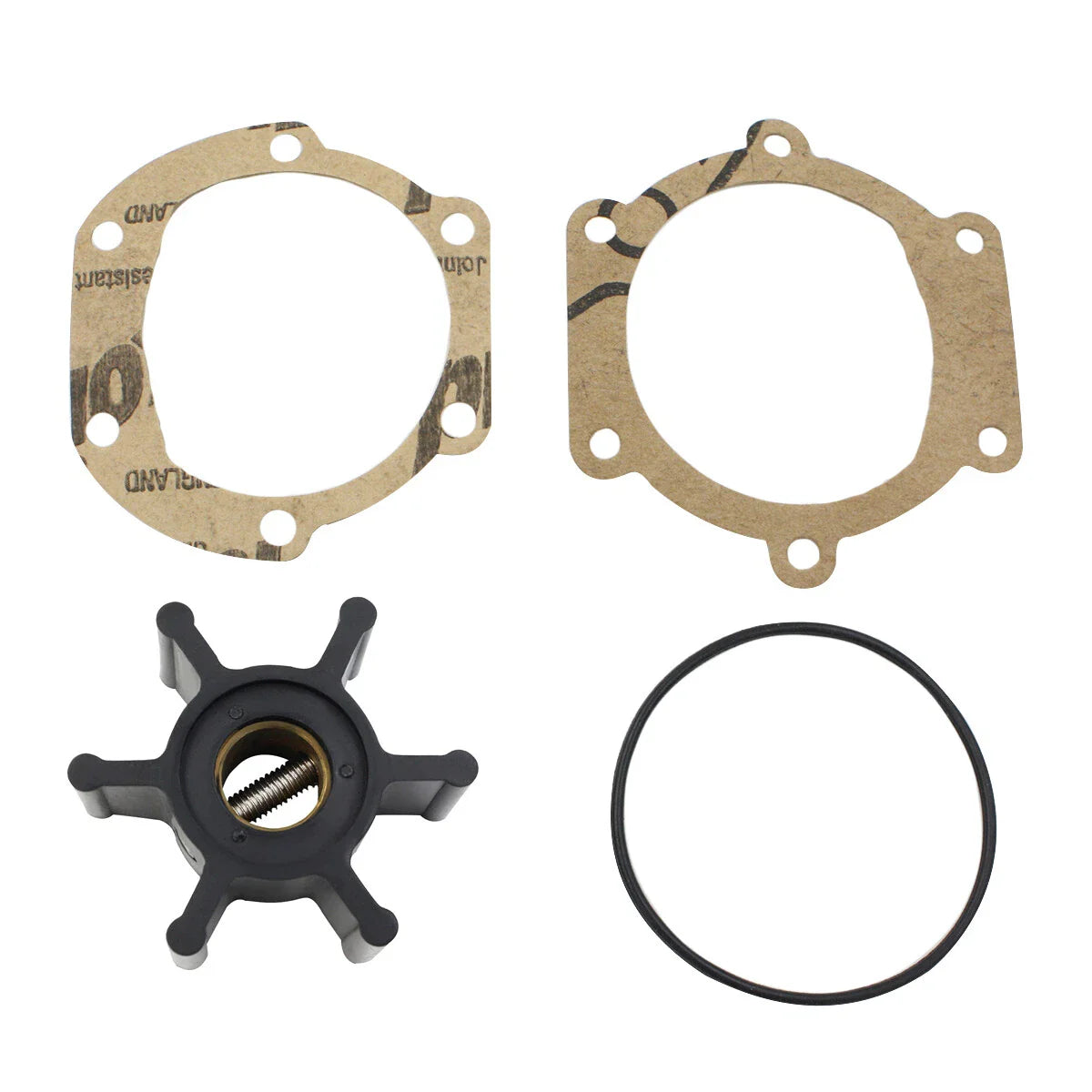 Raw Sea Water Pump Impeller Repair Kit for Sierra, Perkins, Jabsco, Johnson