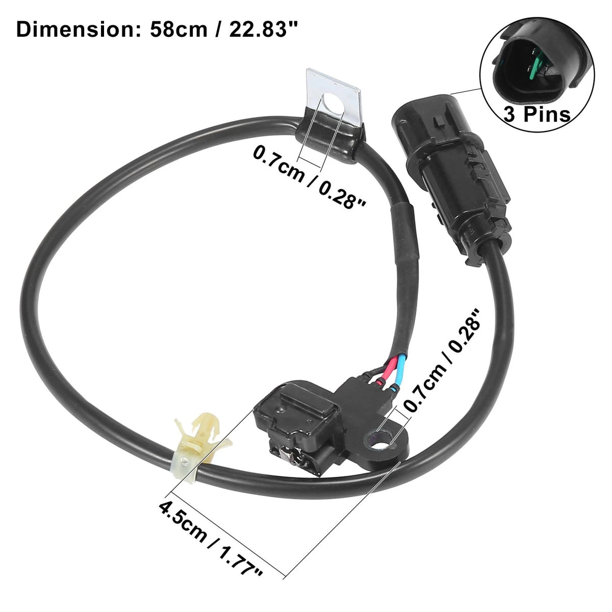 Crankshaft Position Sensor for Hyundai Santa Fe, Kia Amanti (2001-2006)