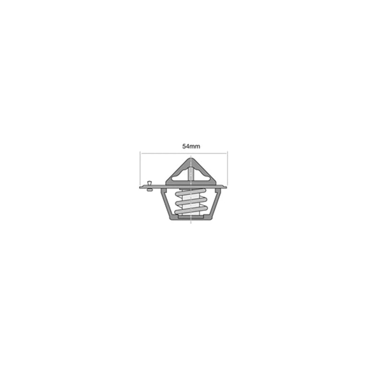 Thermostat for Subaru Brumby AU5 4cyl 1.8L EA81 1981-1994