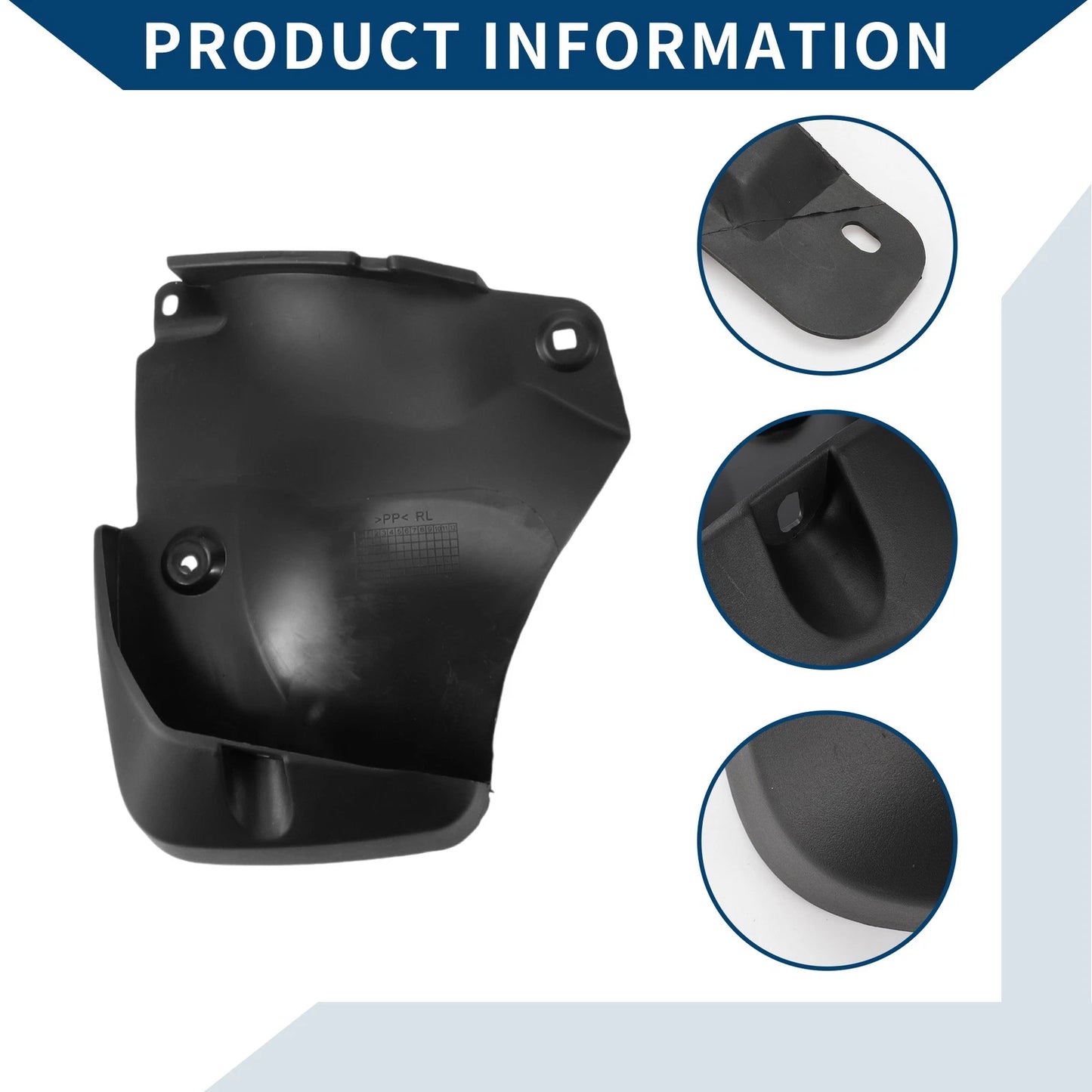 Mud Flaps Splash Guards 1 Set for Honda BRV (2015-2021)