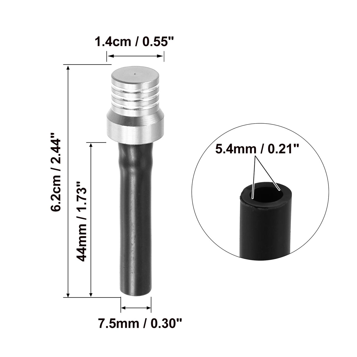 3pcs Gas Cap Tube with Air Vents for Universal Motorcycles
