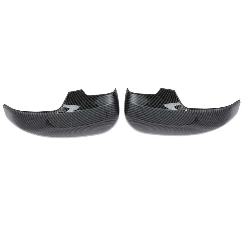 2 x Carbon Fiber Rear View Side Mirror Covers for Toyota Prius (2010-2015)