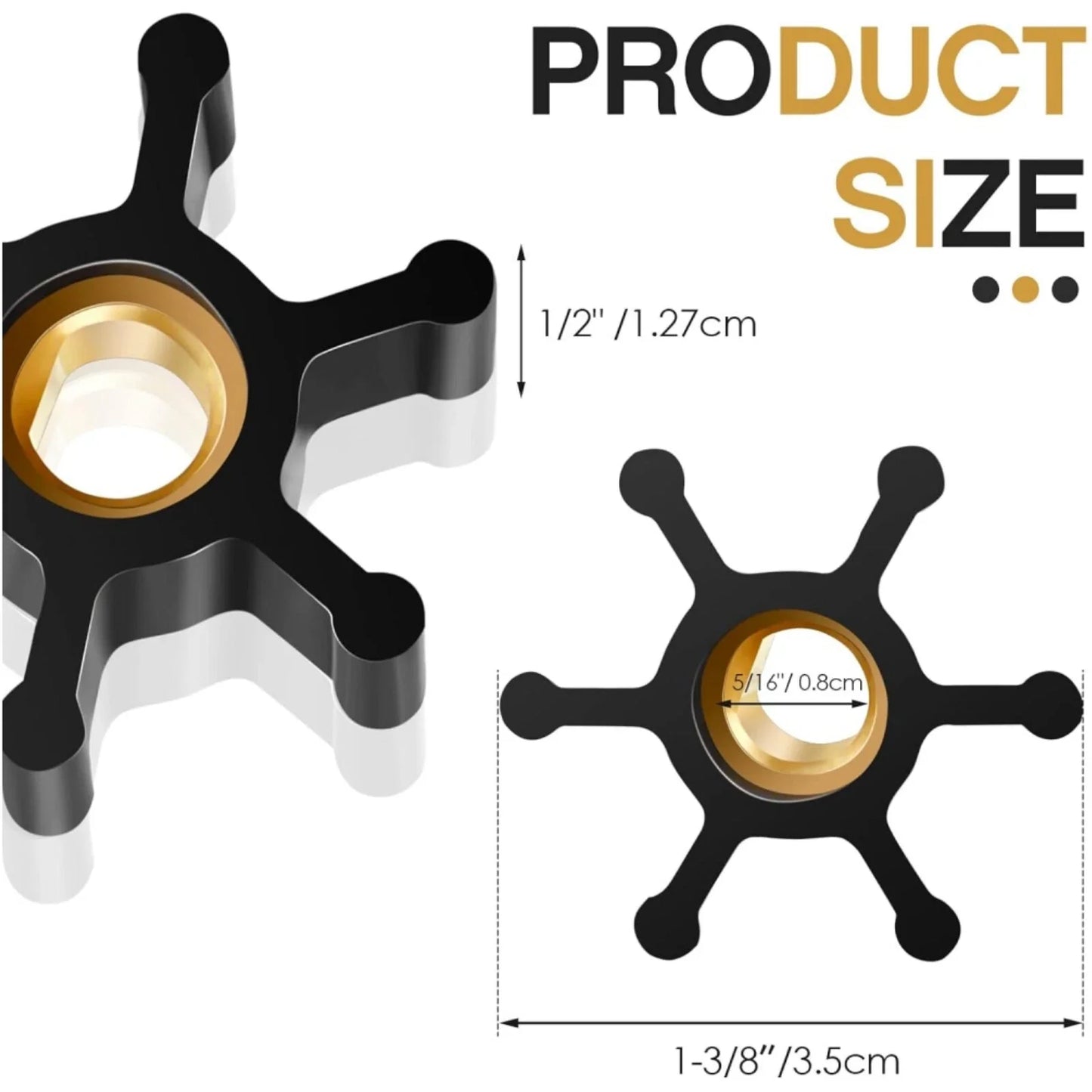 Water Pump Impellers for Trupow PAS-30/PDS-30