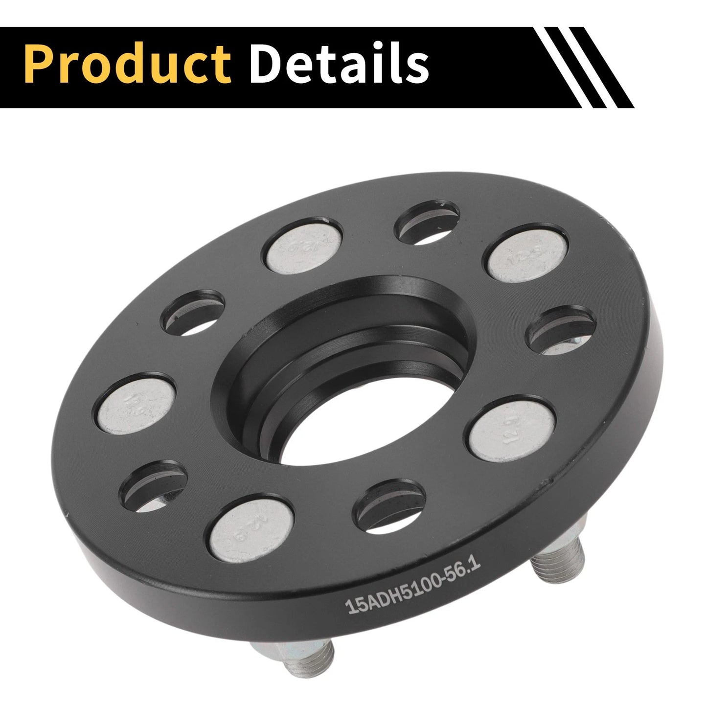 2 x 5x100mm Wheel Spacers 54.1mm for Toyota Land Cruiser (2003-2007)