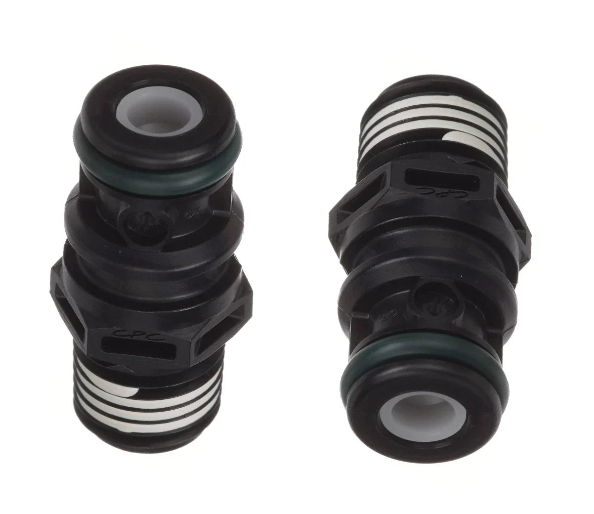 Universal Sprayless Connector for Attwood 8838TM6, Male Hose 5/16" to 3/8"