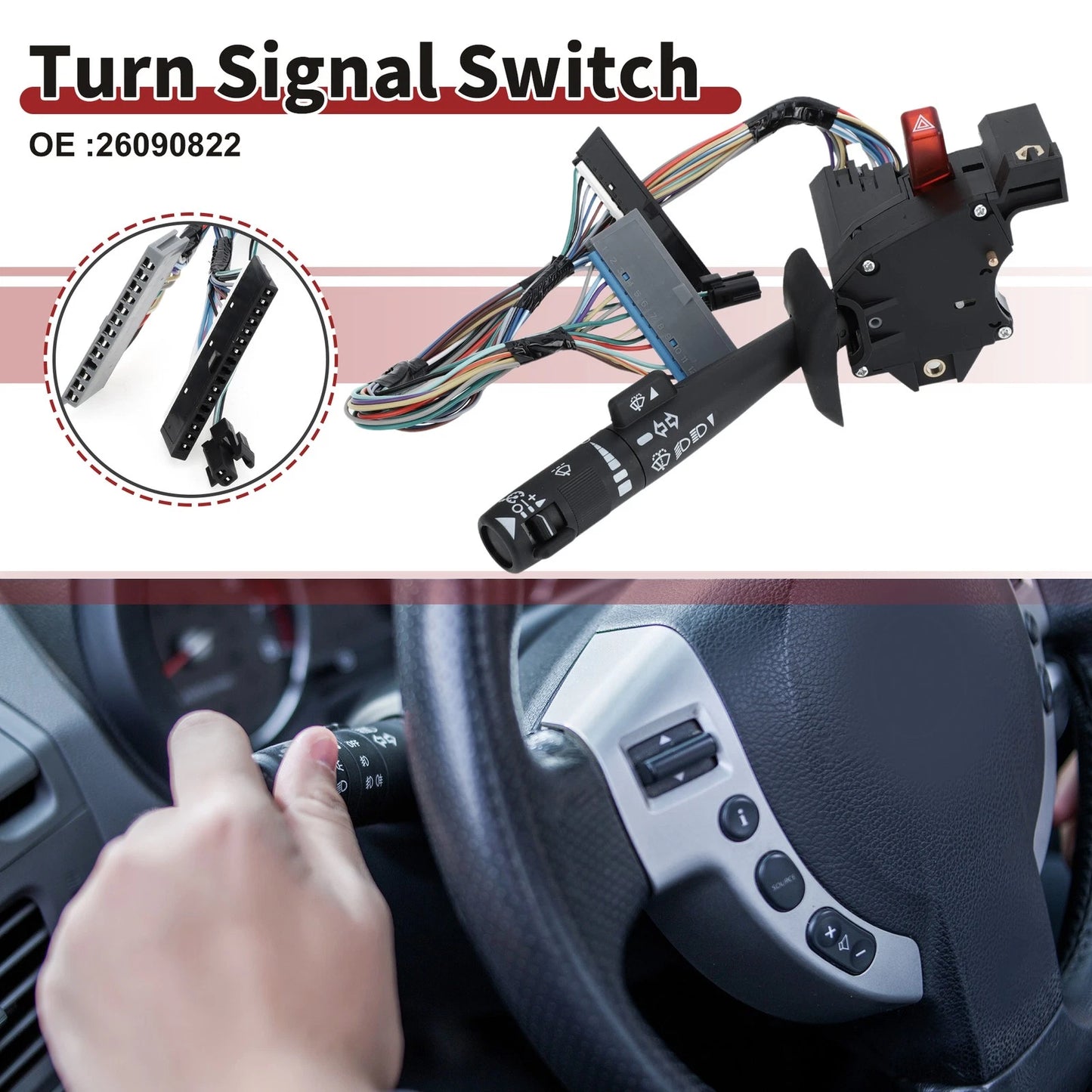 Steering Column Turn Signal Switch Lever for Chevrolet C4500 C5500
