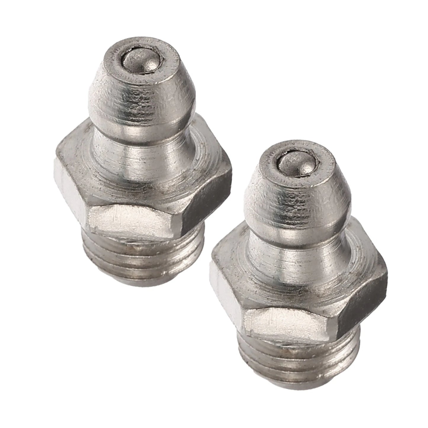 45pcs M8 x 1 Nickel Plated Grease Nipple Fitting for Motorcycle Car