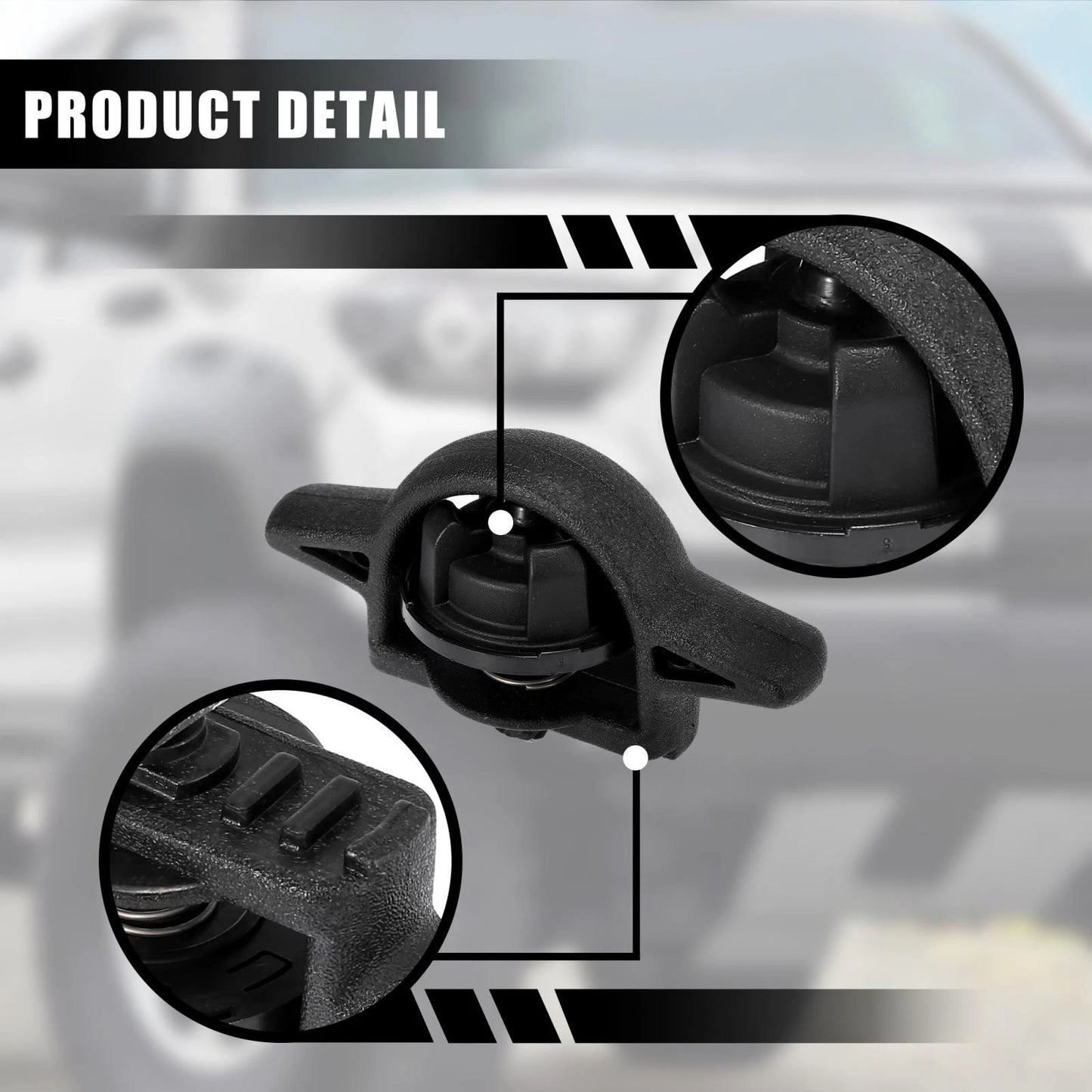 2 x Truck Tie-Down Bed Cargo Cleat for Toyota Tacoma (2005–2020)