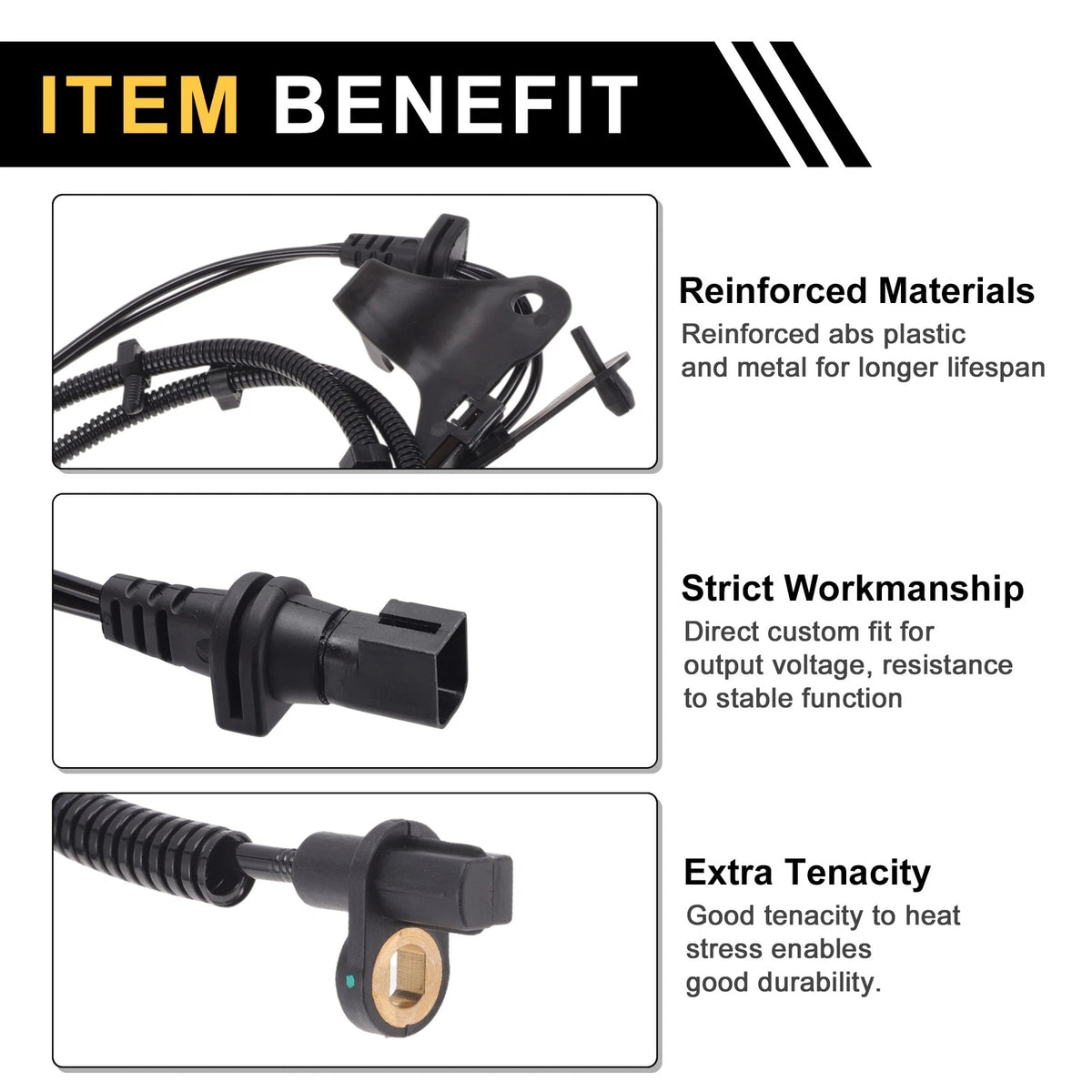 ABS Wheel Speed Sensor for Ford Fiesta (No.3N2Z2C204A) (2011-2019)