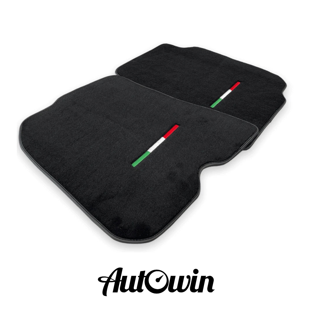 AutoWin Floor Mats for Ferrari F12 Berlinetta Black Tailored Carpets
