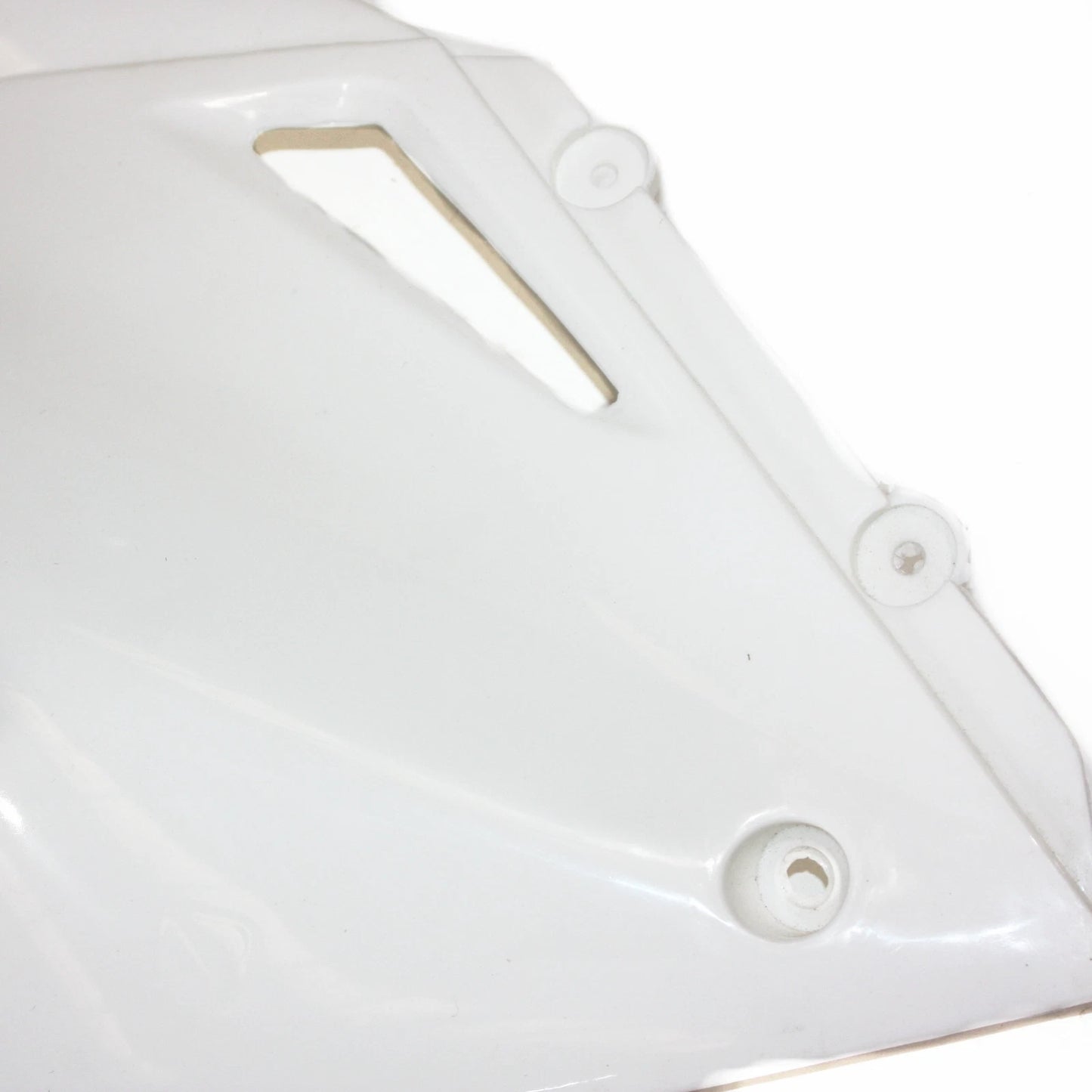 White Plastic Rear Number Plate Guard for CRF250 PIT Trail Dirt Bike