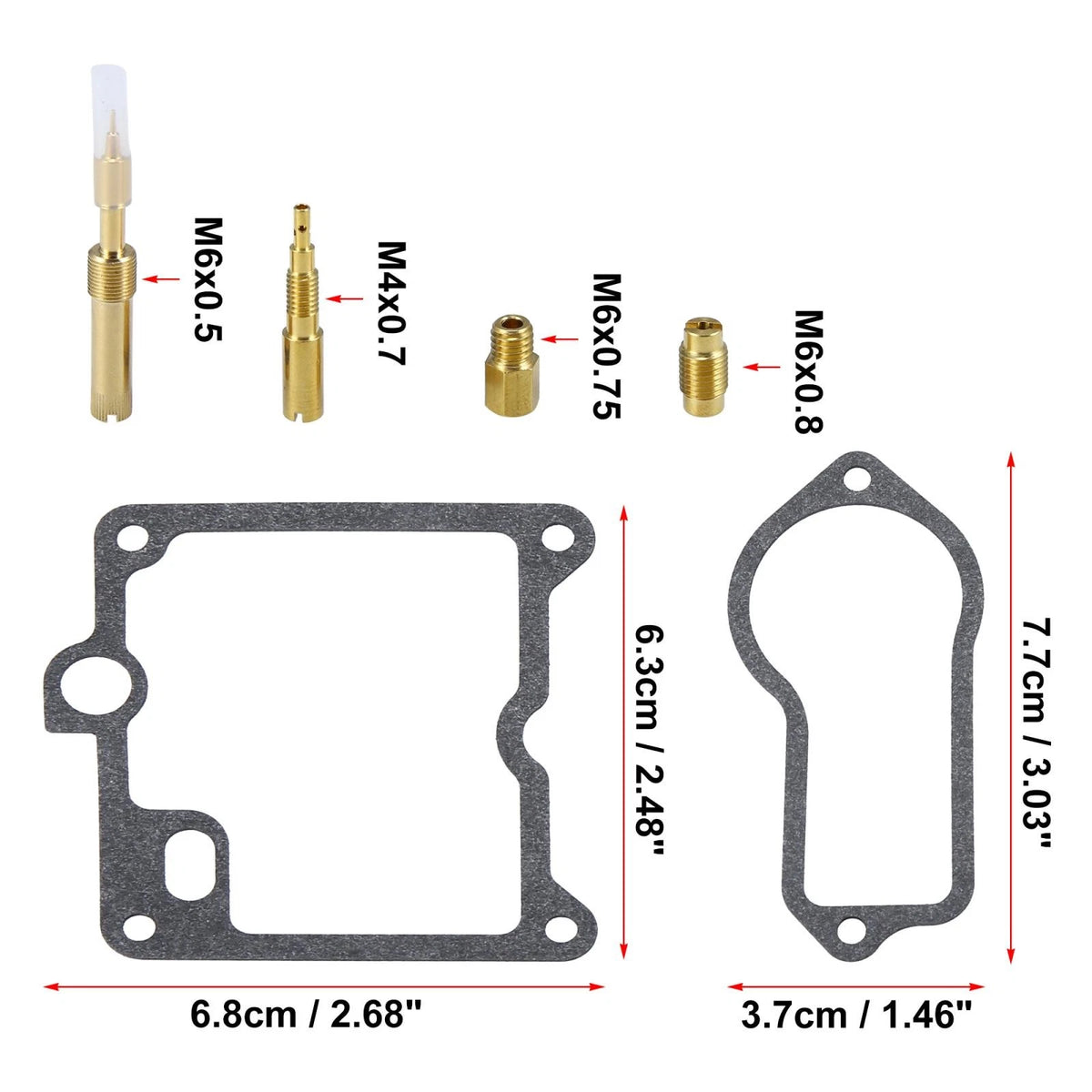 Carburetor Repair Rebuild Kit for Yamaha TT250 XT250