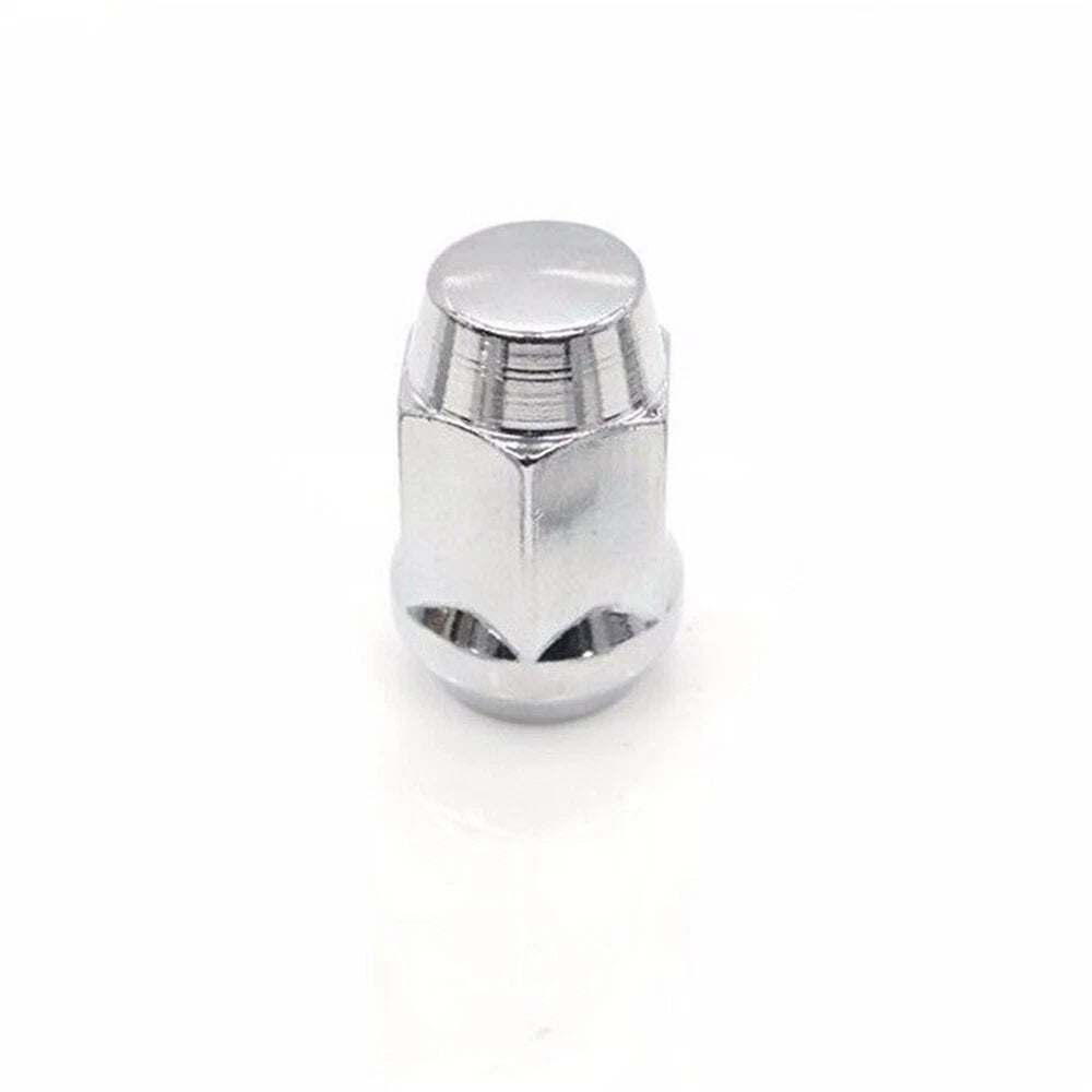 20 x Silver Wheel Nuts 1/2-20 for Jeep Cherokee, Wrangler, Dodge RAM