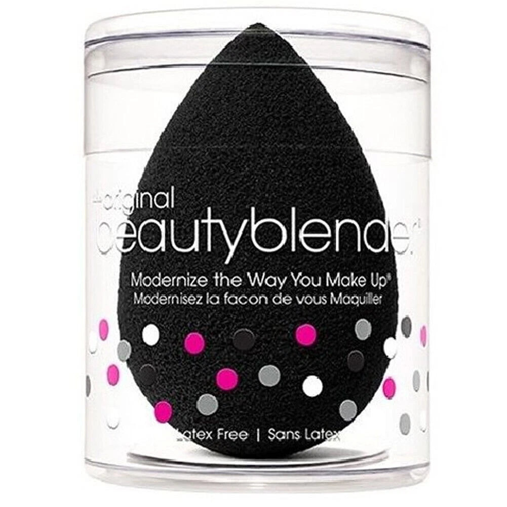 2 x Beauty Applicator Foundation Blender Sponge for Makeup Flawless Black