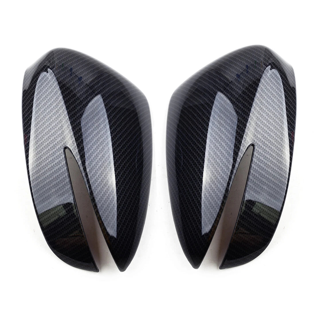 Carbon Fiber Style Side Mirror Cap Covers for Mazda CX-5, CX-4, CX-3 (2012-2023)