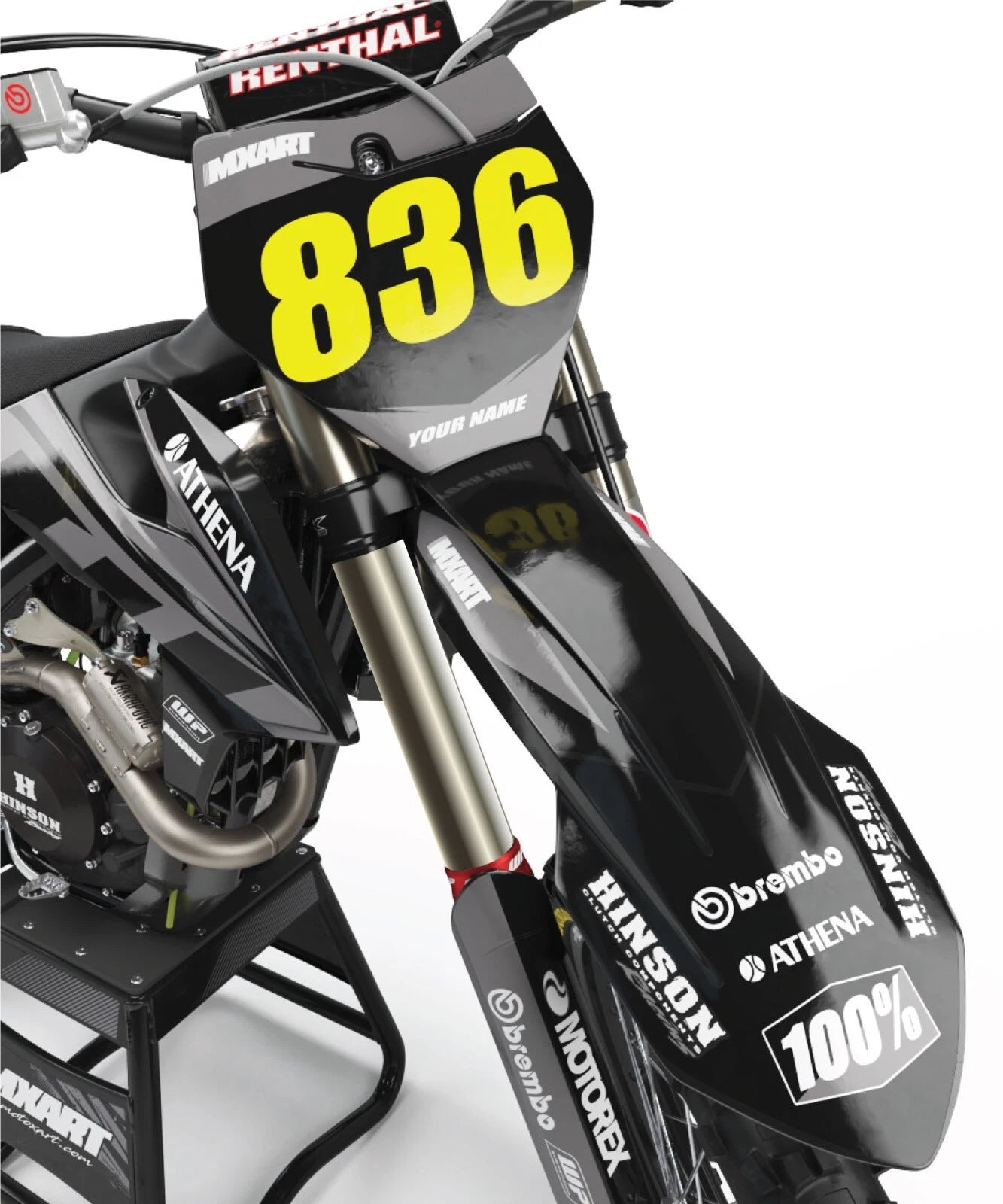 MONO Style Decals Stickers for KTM EXC (2000-2001)