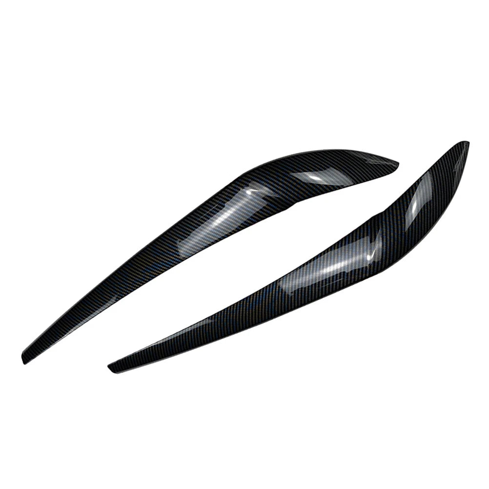 1 Pair Front Headlight Eyebrow Eyelid Covers for BMW X3 X4 (2014-2017)