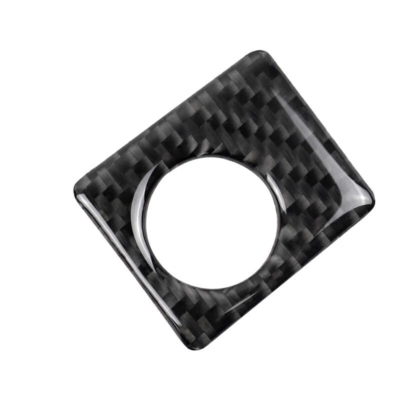 Carbon Fiber Dashboard Storage Box Switch Lock Trim Fit For Lexus IS250 IS300