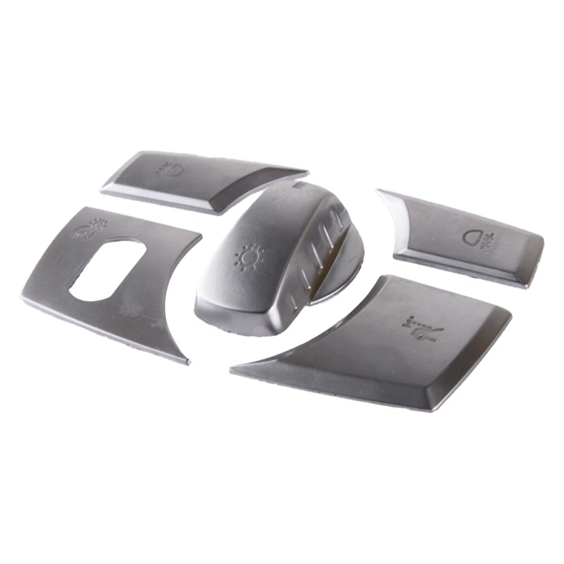 5 x Car Headlight Switch Button Cover Trim for BMW X5 (2008-2013)