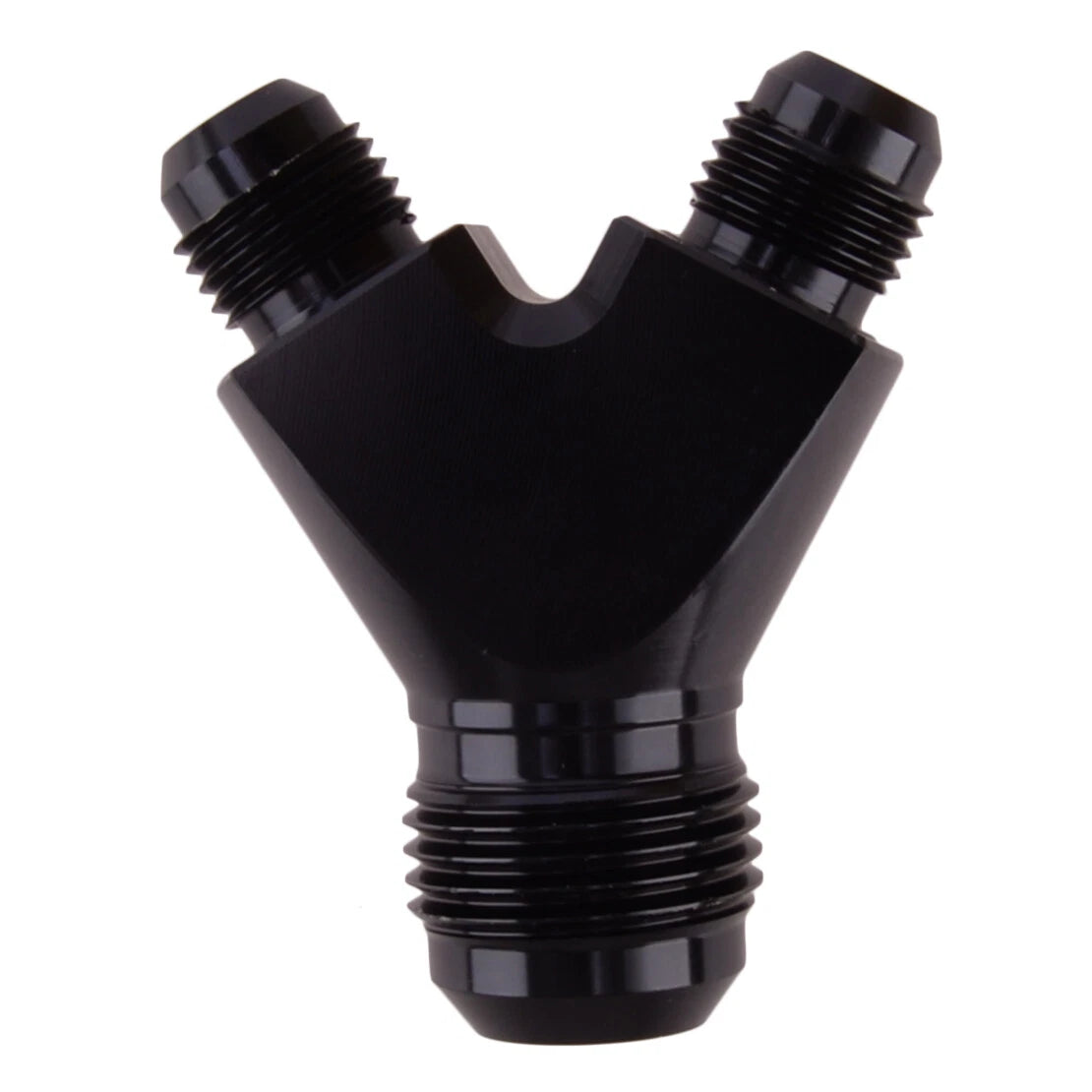 3-Way Y Block Fitting Coupler Adapter Male AN10 to AN6 for Car