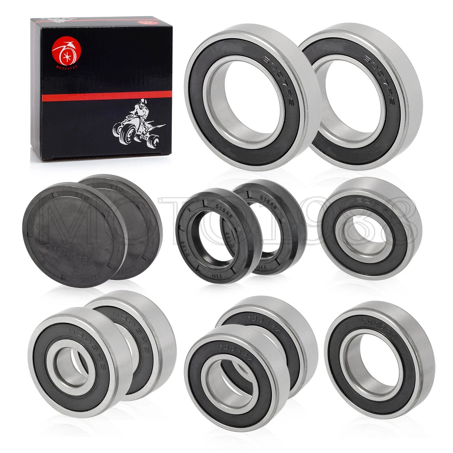 Rear End Bearing Seals Axle Freeze Plugs for EZGO TXT (1994–2008)