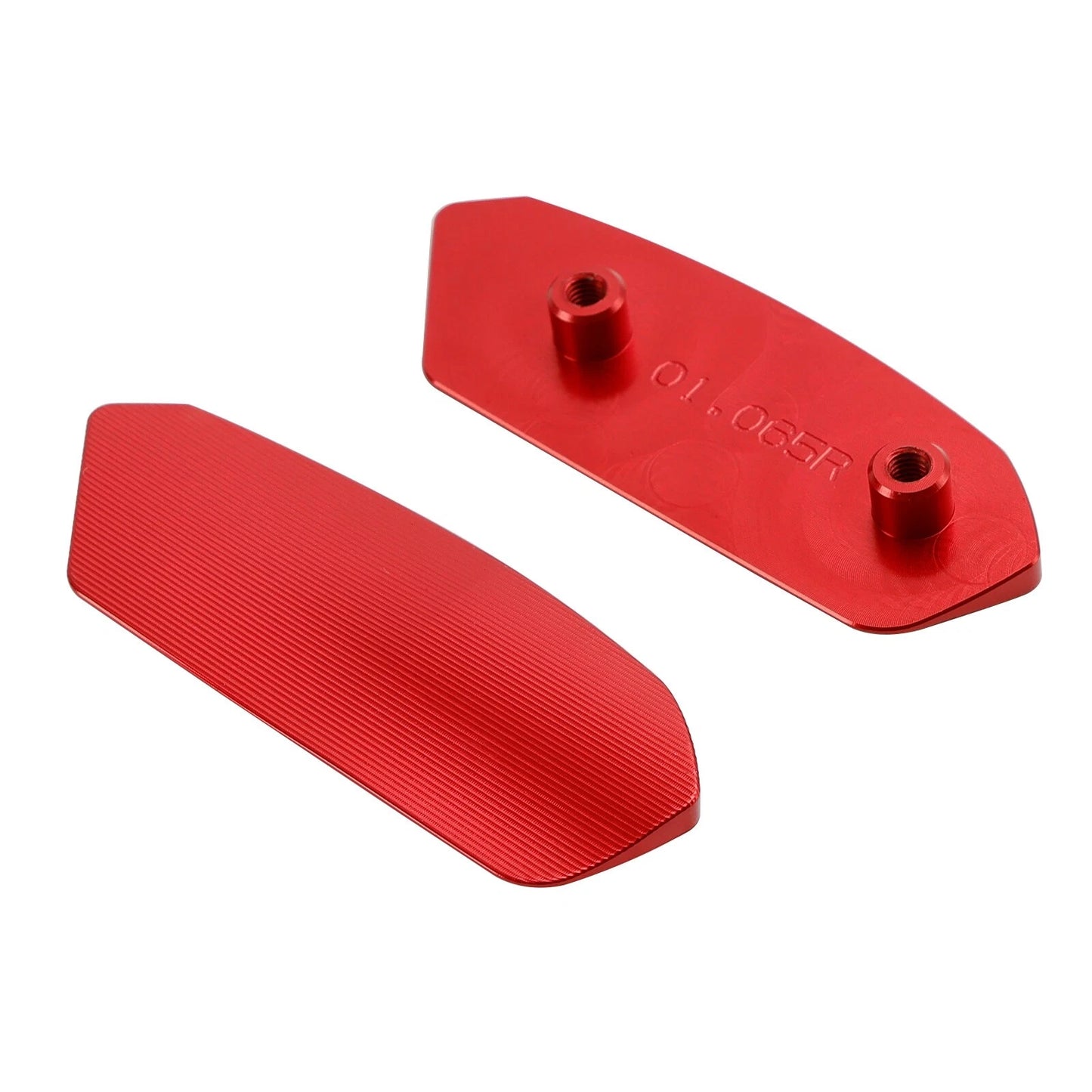Mirror Covers for Suzuki GSX-R 1000 / R (2017-2024) - Red