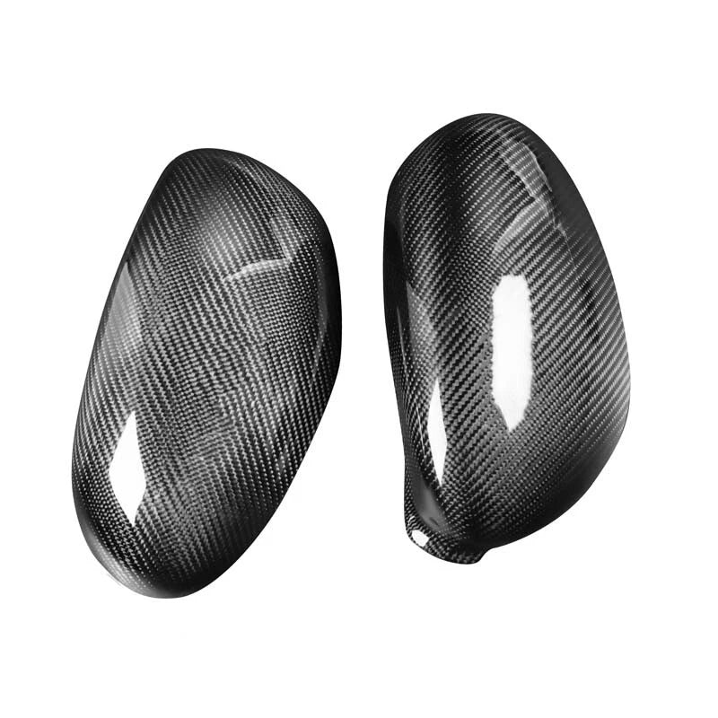 Real Carbon Fiber Stick-on Side Mirror Caps Cover for Porsche 911 996 1999-2004