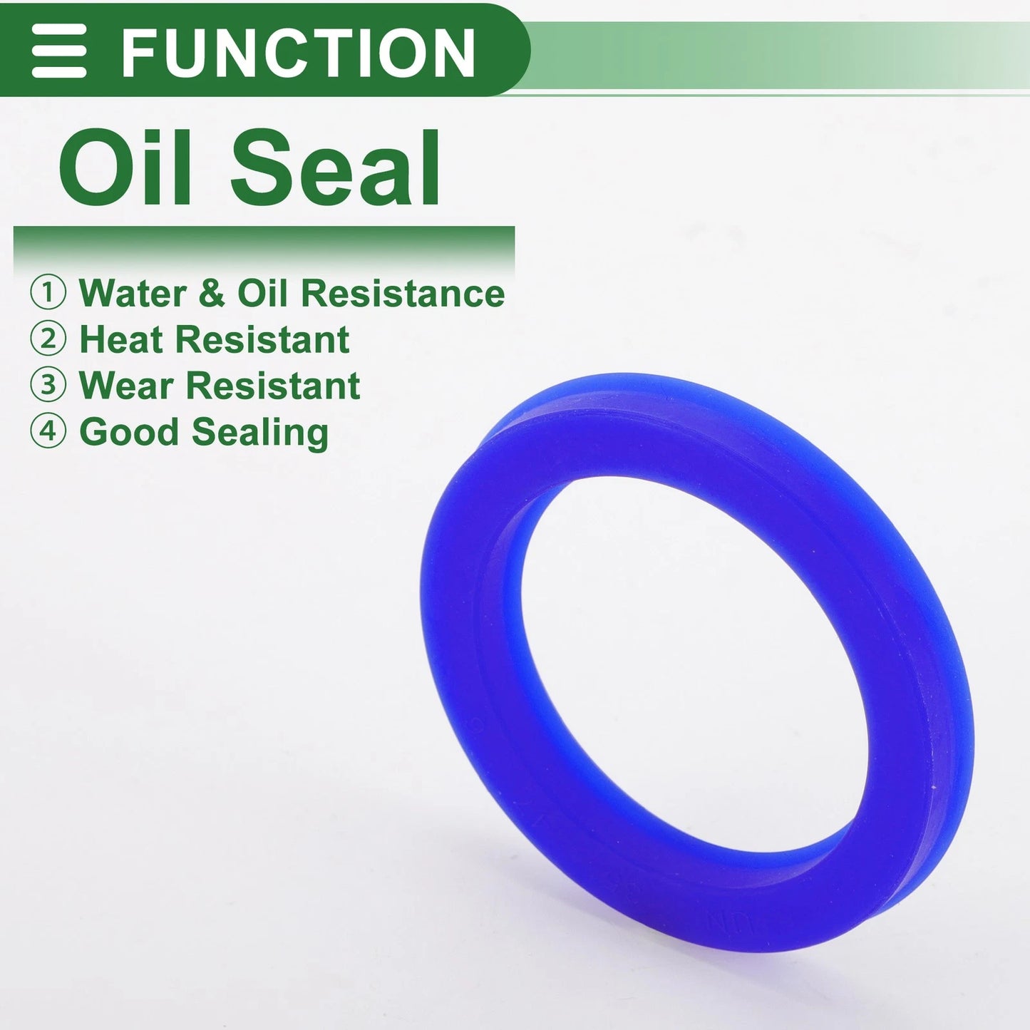 Oil Seal 35x47x6mm 5 Pcs TPU Rotary Shaft Seal High Pressure for Automotive