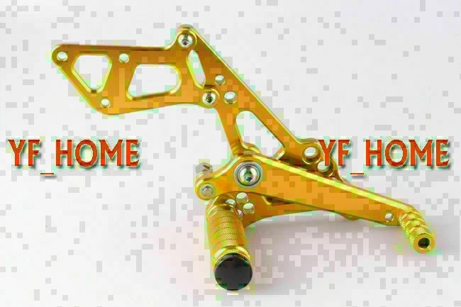 Rear Set Foot Pegs for Suzuki GSXR 600 750 (2011-2014) - Gold 2 x Items