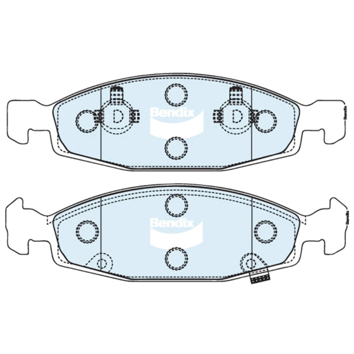 4WD Front Disc Brake Pads for Jeep Grand Cherokee (1999 - 2005)